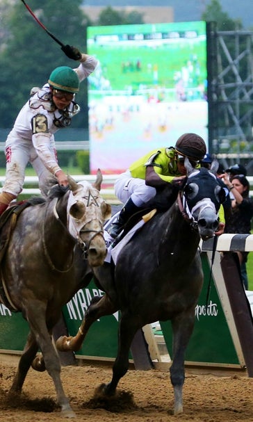 Creator edges Destin by a nose to win the 148th Belmont Stakes